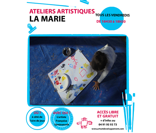 Les Ateliers artistiques reprennent à La Marie